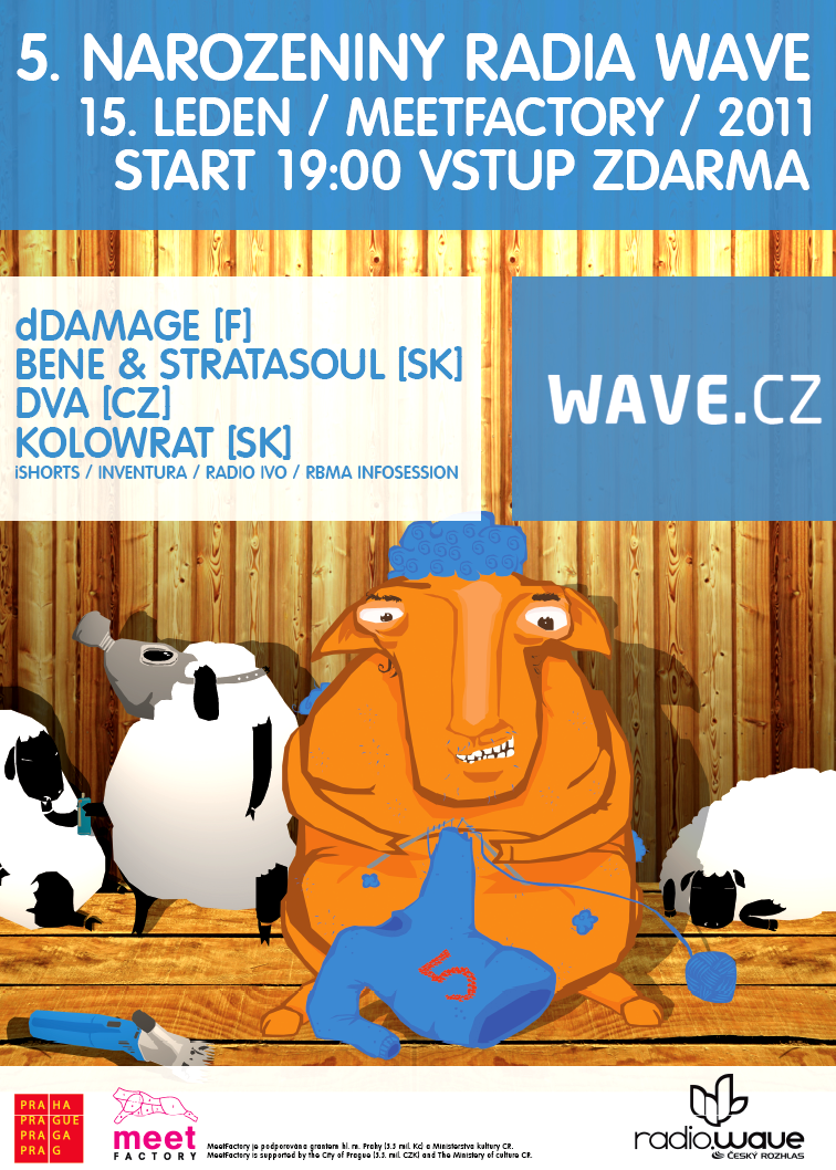 Radio Wave slaví narozeniny, zahrají Dva, Kolowrat a Bene